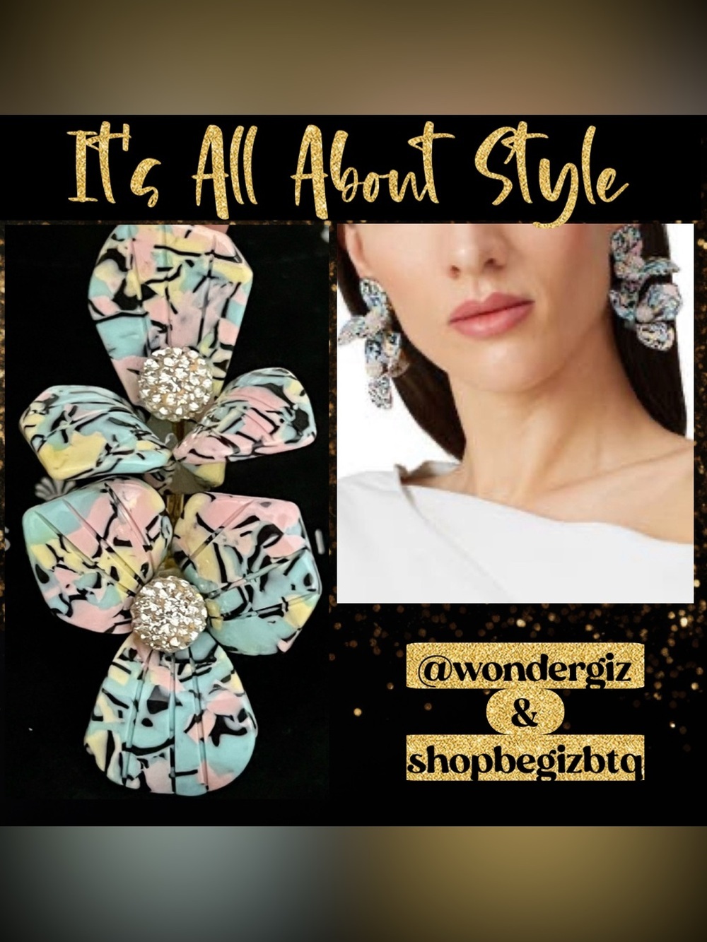 🔥🔥ONE ITEM DEAL OF THE DAY LELE SADOUGUI Authentic Earrings Reduced Buy Now Save